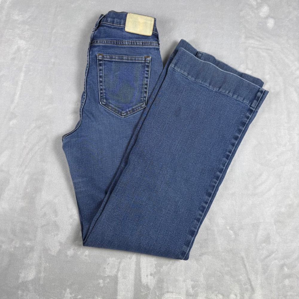 Everlane The High Rise Flare Jeans Womens‎ 24 Blue Denim Casual Everyday*